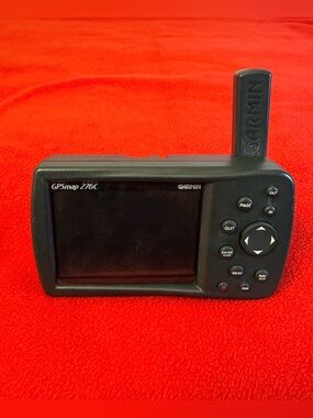 Garmin GPSMAP 276C GPS Receiver black 3.7 Screen 12 Parallel-Channel (Untested